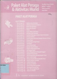 Image of Paket alat peraga & aktivitas murid: Anak Allah