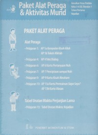 Image of Paket alat peraga & aktivitas murid: Kejadian