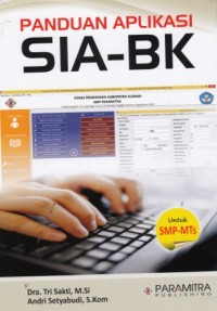Image of Panduan Aplikasi SIA-BK untuk SMP