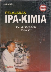 Image of Pelajaran IPA-Kimia: untuk SMP/MTs kelas VII