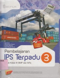 Image of Pembelajaran IPS terpadu 3 utk kls IX SMP dan MTs