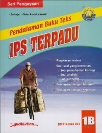 Image of Pendalaman Buku Teks IPS Terpadu Kelas VII Kurikulum 2013 Edisi Revisi 2016