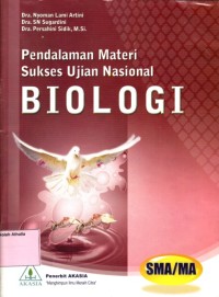 Image of Pendalaman materi sukses ujian nasional Biologi SMA/MA