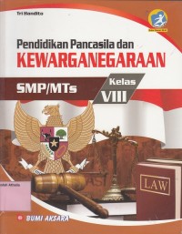 Image of Pendidikan Pancasila dan Kewarganegaraan: SMP/MTs Kelas VIII