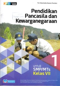 Image of Pendidikan Pancasila dan Kewarganegaraan SMP kelas VII