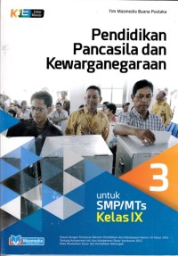 Image of Pendidikan Pancasila dan Kewarganegaraan SMP kelas IX