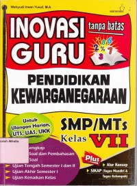 Image of Pendidikan kewarganegaraan SMP/MTs kelas VII