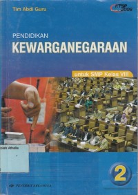 Image of Pendidikan kewarganegaraan: SMP kls VIII