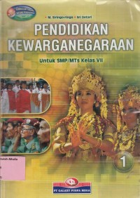 Image of Pendidikan kewarganegaraan: utk SMP/MTs kls VII