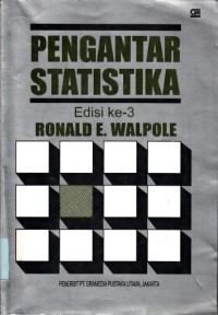Image of Pengantar statistika edisi ke-3