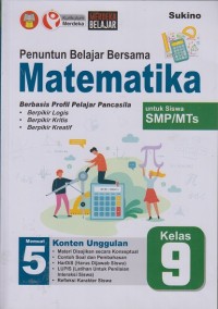 Image of Penuntun Belajar Bersama Matematika SMP Kelas 9