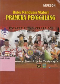 Image of Pramuka Penggalang: buku panduan materi