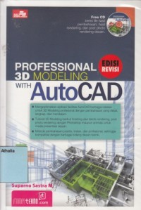 Image of Professional 3D modeling with AutoCAD