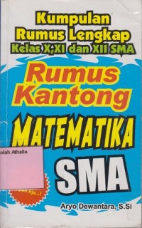 Image of Rumus kantong Matematika SMA