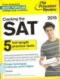 Image of Cracking the SAT 2015