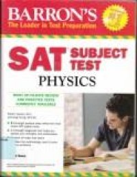Image of SAT subject test: Physics