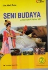 Image of Seni budaya: untuk SMA kelas VIII