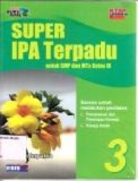 Image of Super IPA terpadu untuk SMP kls IX