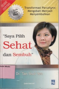Image of Saya pilih sehat dan sembuh