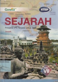 Image of Sejarah: Pelajaran IPS Terpadu untuk SMP Kelas VII
