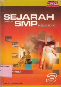 Image of Sejarah untuk SMP: Kelas IX
