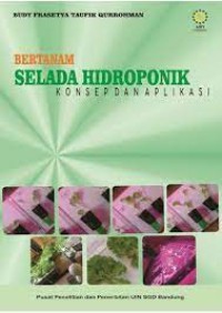 Image of Bertanam Selada Hidroponik Konsep dan Aplikasi