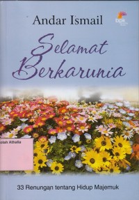 Image of Selamat berkarunia : 33 Renungan tentang hidup majemuk