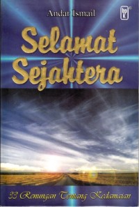 Image of Selamat sejahtera: 33 Renungan tentang kedamaian