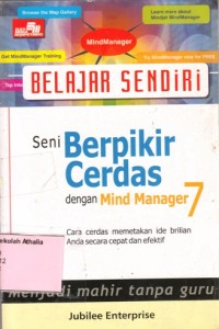 Image of Seni berpikir cerdas dengan mind manager 7