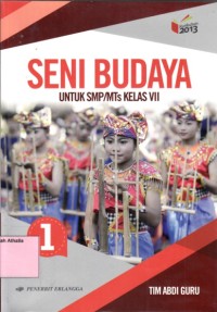 Image of Seni budaya: untuk SMP/MTs Kelas VII