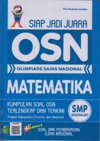 Image of Siap jadi juara OSN Matematika SMP Sederajat
