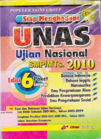 Image of Siap menghadapi ujian nasional dan ujian akhir SMP/MTs 2010