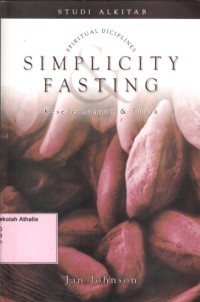 Image of Simplicity Fasting=Kesederhanaan & Puasa
