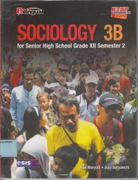Image of Sociology 3B: for senior high school grade XII semester 2