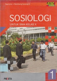 Image of Sosiologi: untuk SMA kelas X