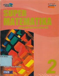 Image of Super matematika: untuk SMP dan MTs kelas VIII