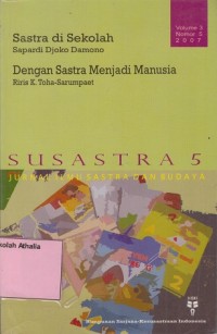 Image of Susastra 5 = Jurnal ilmu sastra dan budaya