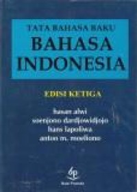 Image of Tata Bahasa Baku Bahasa Indonesia