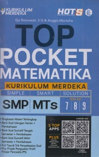 Image of TOP Pocket Matematika SMP/MTs kelas7,8,9 Kurikulum Merdeka