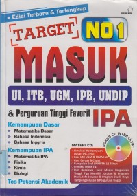Image of Target no.1 masuk UI, ITB, UGM, IPB, UNDIP & perguruan tinggi favorit IPA