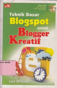 Image of Teknik dasar blogspot untuk blogger kreatif