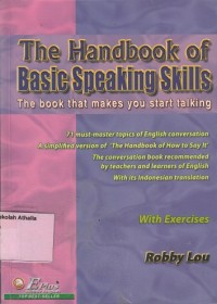 Image of The Handbook of Basic Speaking Skills