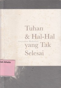 Image of Tuhan dan Hal-Hal yang Tak Selesai