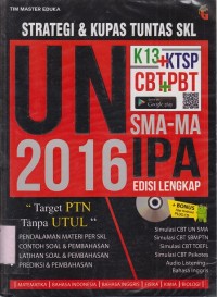 Image of Strategi & kupas tuntas SKL: UN 2016 SMA - MA IPA 2016