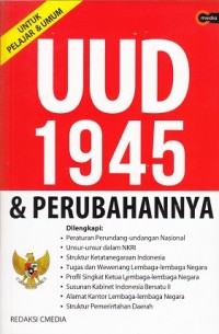 Image of UUD 1945 & Perubahannya