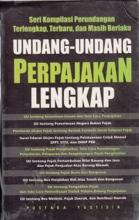 Image of Undang-Undang Perpajakan Lengkap