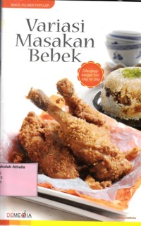 Image of Variasi masakan bebek