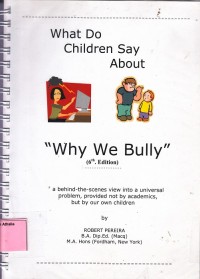 Image of What do children say about 