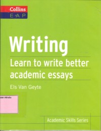 Image of Writing learn to write better academic essays