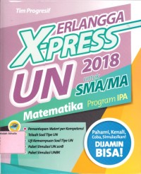 Image of X-press UN 2018 SMA Matematika Program IPA